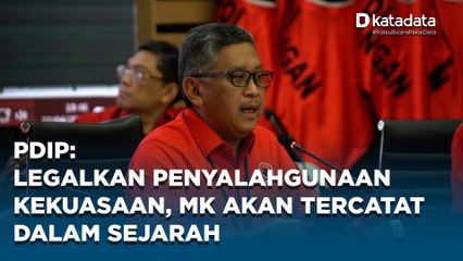 Sikap Politik PDIP Usai MK Tolak Seluruh Gugatan Paslon 01 dan Paslon 03