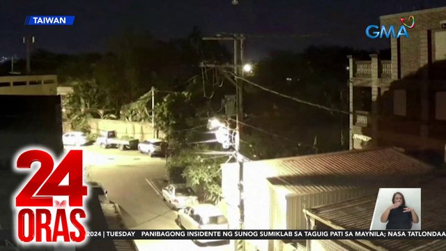 Magnitude 6.3 quake kanina sa Taiwan, pinakamalakas sa mahigit 200 pagyanig matapos ang April 3 quake | 24 Oras