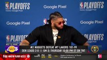 A.D.’s mic drop comment after Lakers loss to Nuggets