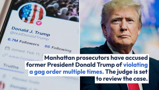Trump Allegedly Violated Gag Order 10 Times, Will Hush Money Judge Show Leniency On Contempt Charges?