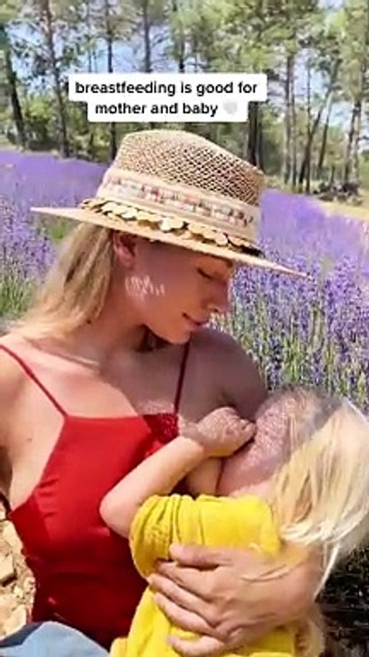 beautiful breastfeeding