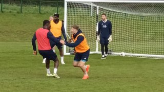 FC Halifax Town in training