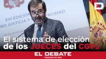 Guilarte propone mantener el sistema actual de elección del CGPJ o que quede en manos de los jueces