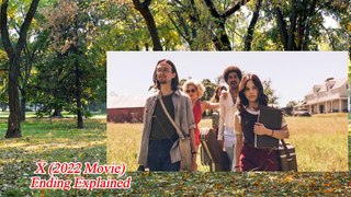 X Ending Explained | X 2022 Movie | jenna ortega x movie explained