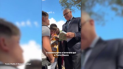 Roma, Gualtieri "Inaugurata nuova area giochi a Torre Maura"