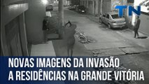 Novas imagens da invasão a residências na Grande Vitória