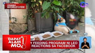 Kaarawan ng isang pusa, may pa-feeding program sa mga stray cat | Dapat Alam Mo!