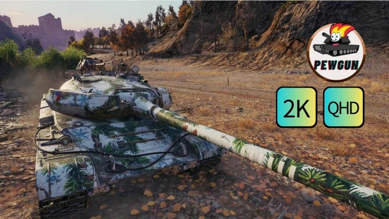 ŠKODA T 56 戰車武器的無情打擊！ | 3 kills 8.4k dmg | world of tanks |  @pewgun77