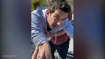 He FLOATS through the Store...Employees Freak Out