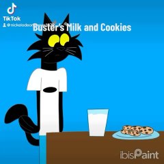 The Johnny Show: Buster’s Milk and Cookies in Speedpaint