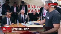 Künefe ustası, Galatasaray Başkanı Dursun Özbek’i gülümsetti