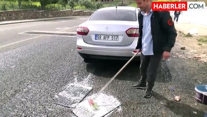 Çamur yağışı çeşmelere akın ettirdi: Çeşmelerde kuyruklar oluştu