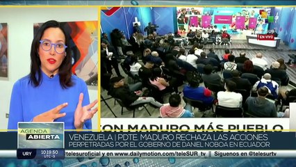 Pdte. Maduro rechaza acciones del Pdte. Noboa