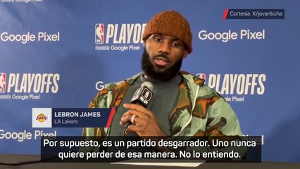 LeBron estalla: "¿Por qué carajo tenemos un centro de reproducción?"
