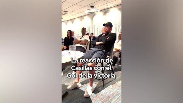 La reacción de Casillas al 3-2 de Bellingham que ha creado revuelo en Twitter