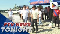 PBBM inspects El Niño-affected farms, distributes assistance in Occidental Mindoro  