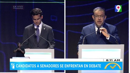 Candidatos a Senadores se enfrentan en debate | El Despertador