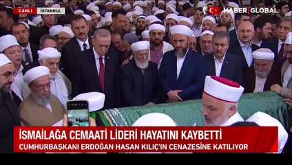 Cumhurbaşkanı Erdoğan, Hasan Kılıç'ın cenazesine katıldı