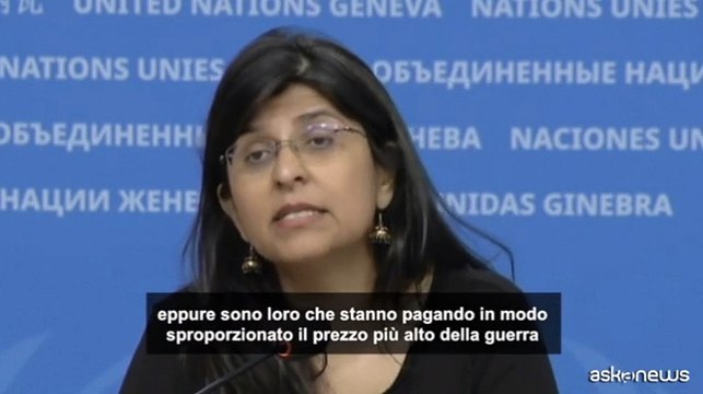 Onu: A Gaza donne e bambini pagano il prezzo pi? alto della guerra