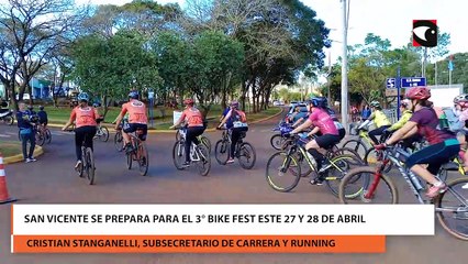 San Vicente se prepara para el 3° Bike Fest este 27 y 28 de abril