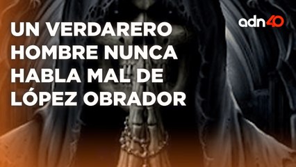 Hombre le reza a López Obrador, a la santa muerte de México I Todo Personal
