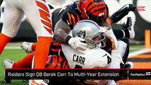 Raiders Sign QB Derek Carr To Multi-Year Extension