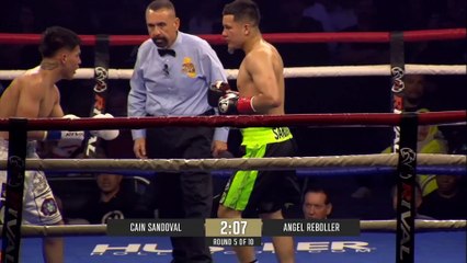 Cain Sandoval vs Angel Rebollar (20-04-2024) Full Fight