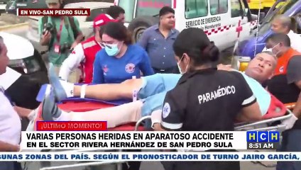 ¡Vivos de milagro! Múltiples heridos tras brutal choque de microbuses en SPS