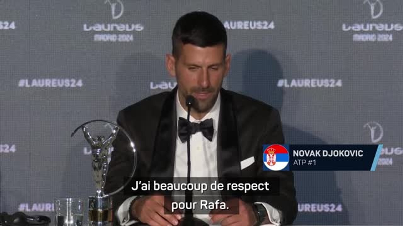 Roland-Garros - Djokovic : "Ça me rend heureux de voir Nadal continuer à jouer"