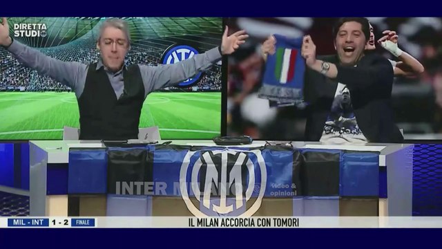 Milan-Inter 1-2 * Michele Borrelli: Siamo Campioni d'Italia! Il gruppo nerazzurro ha strameritato.