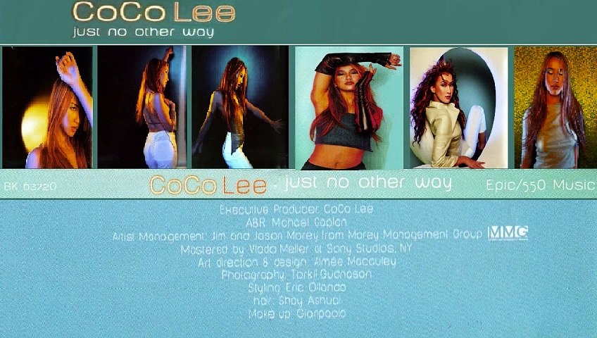 COCO LEE —Crazy Ridiculous— CoCo Lee: Just No Other Way