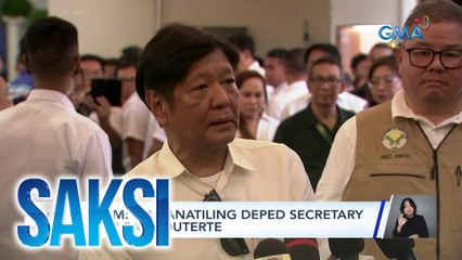 PBBM - Mananatiling DepEd secretary si VP Sara Duterte | Saksi