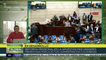 Senado de Colombia retoma debate de Reforma Pensional