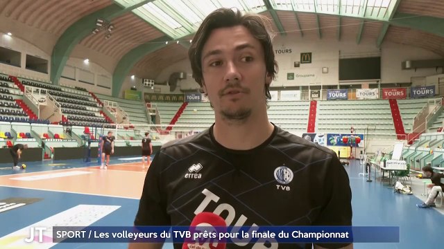 SPORT / Les volleyeurs du TVB prêts pour la finale du Championnat