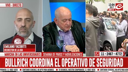 Vicerector de la UBA: "Nadie que conozca la universidad pública cree que haya adoctrinamiento"