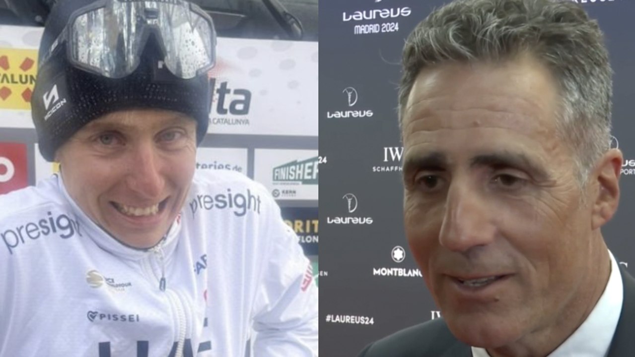 Cyclisme - Trophée Laureus - Madrid 2024 - Miguel Indurain : "Tadej Pogacar va essayer le doublé Giro-Tour mais dépense tellement d'énergie en début de saison"