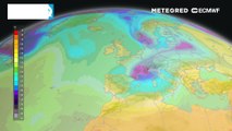 Uma depressão fria isolada chegará a Portugal continental proveniente da Gronelândia