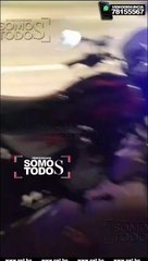 PRESUNTO POLICÍA EBRIO AL VOLANTE, ATROPELLA A UN DELIVERY