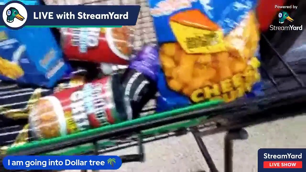 I went into Dollar Tree several hours ago last night
