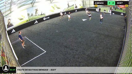 Faute de Mathias Bensaid  - SCET