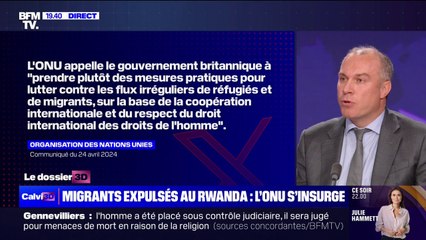 下载视频: Expulsion de migrants vers le Rwanda: 