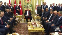 Son dakika haberi: Cumhurbaşkanı Erdoğan ile Özgür Özel TBMM'de bir araya geldi