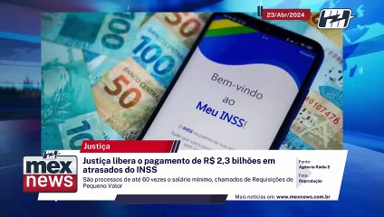 Descargar video: Justiça libera o pagamento de R$ 2,3 bilhões em atrasados do INSS