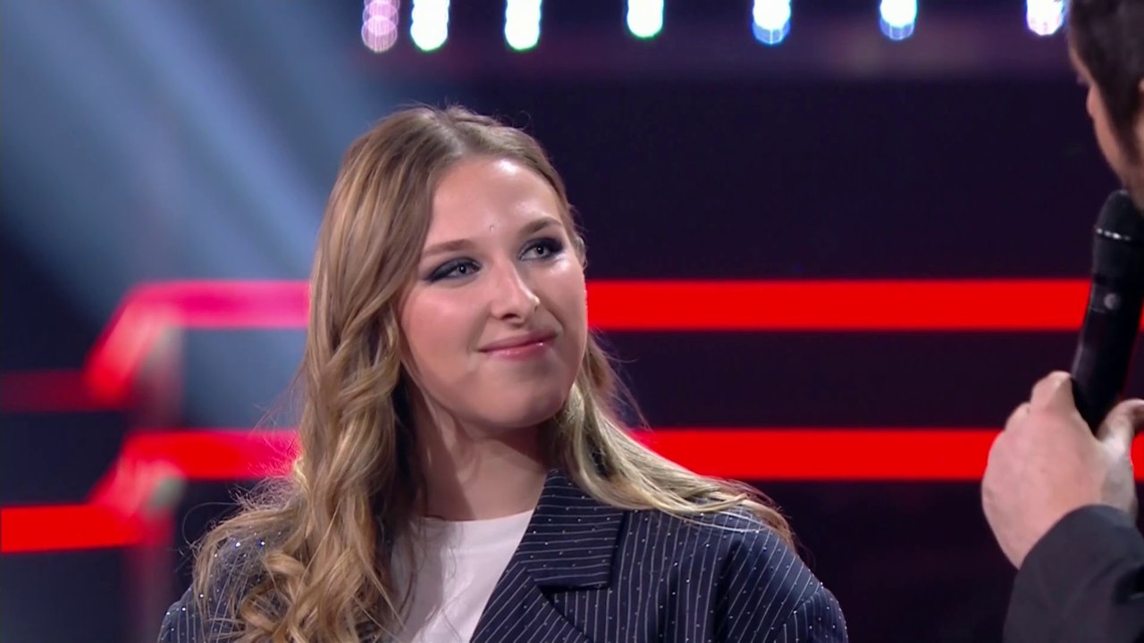 Héléna Bailly sur la RTBF (The Voice Belgium) (teaser) (23/04/2024)