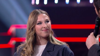 Héléna Bailly sur la RTBF (The Voice Belgium) (teaser) (23/04/2024)