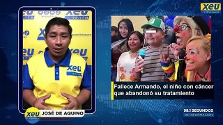 Fallece Armando, el niño con cáncer que abandonó su tratamiento