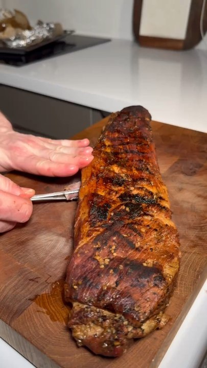 RIBS CONFIT AU BBQ MARINADE ASIATIQUE ❤️‍#ribs #confit #bbq #barbecue #traversdeporc