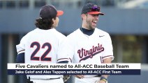 Five Cavaliers selected to All-ACC Baseball Team