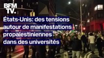 États-Unis: des tensions autour de manifestations propalestiniennes dans des universités