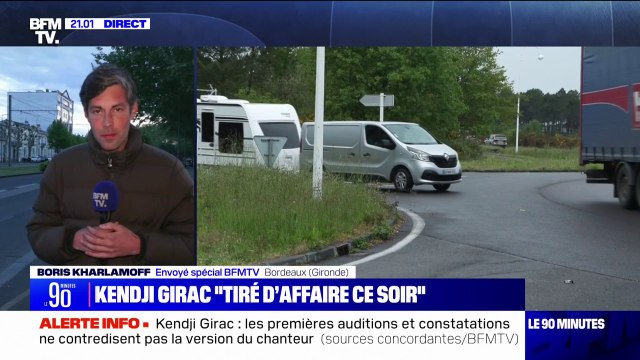 Nous resterons là-bas le temps qu'il faudra : les proches de Kendji Girac installent leurs caravanes près du CHU de Pessac pour soutenir le chanteur
